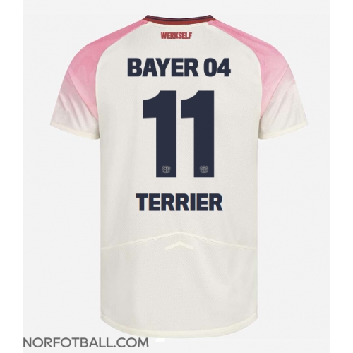 Billige Fotballdrakt Bayer Leverkusen Martin Terrier #11 Replika Bortedrakt 2025-26 Kortermet Billige Fotballdrakt Bayer Leverkusen Martin Terrier #11 Replika Bortedrakt 2025-26 Kortermet